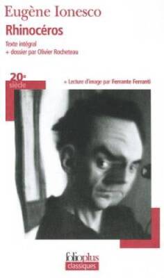 Rhinoceros (Folio Plus Classique) (French Edition) By Eugene Ionesco - GOOD