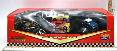 1997 Hot Wheels 40th Anniversary '57 Chevy Diecast 4 Car Set Ltd