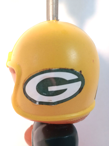 GREEN BAY PACKERS BOBBLEHEAD DESKTOP LAMP Homemade Condition Issues Read B4 Buy - Picture 19 of 24
