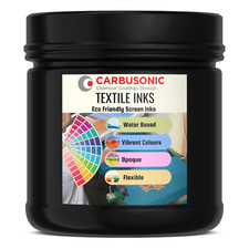 Screen Printing Ink Black Fabric Inks 4 Litres,  for Fabric, Ideal Fabric Paint.