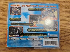 NBA 2K (Sega Dreamcast, 1999) - Manual Included CIB