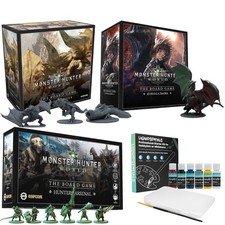 SteamForged Games Monster Hunter World The Board Game WILDSPIRE WASTE CORE GAME