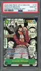 PSA 10 Dracule Mihawk (Manga) The Azure Sea's Seven OP14-119 EN One Piece B16