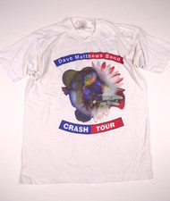 Vintage 90s Dave Matthews Band T Shirt XL 1996 Crash Tour Single Stitch USA
