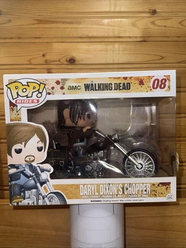 Funko Pop! Rides AMC The Walking Dead  Daryl Dixon’s Chopper Figure #8 NIB