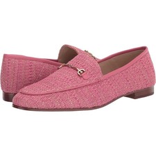 Sam Edelman Womens Loraine Loafer Pink Rose  Gold Tweed Size 7.5