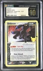 CGC 10 Pristine Pokemon Umbreon Gold Star Celebrations Classic Coll POP 5 #17