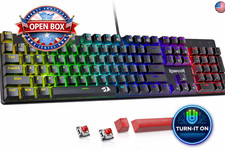 Redragon Mechanical Gaming Keyboard Wired, 11 Programmable Backlit Modes