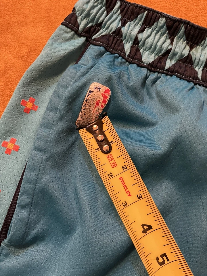 Nike OKC Thunder Courtside 2018-19 City Edition NBA Shorts Mens Sz XL   - Image 3 of 4