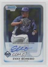 2011 Bowman Chrome Prospects Auto Enny Romero #BCP192 Auto 0ga9