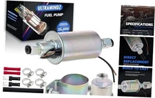 Electric Inline Fuel Pump Low Pressure for Carburetor Universal 5-9 psi 5-9 PSI