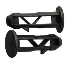 Black Plastic Hinge Pins 67mm x 31mm for 240L Household For Wheelie Bin Lids