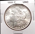 1886-P Morgan Dollar - Choice Uncirculated