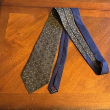 Tommy Hilfiger Tie GREEN Silk Made In USA Printed In Italy WPL 2831