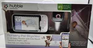Hubble 5"  HD Baby Monitor Camera Nursery Pal Skyview Camera Night Light