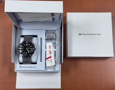 Reloj TechnoMarine Black Reef Cuarzo Suizo 47MM (513004) NUEVO EN CAJA