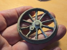 Very Old Toy/model Train Wheel In As Found Uncleaned Condition As Photos LD135k