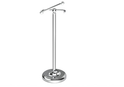 Toilet Paper Holder Stand, Polished Chrome Toilet Paper Holder Free Standing,...