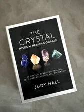 Crystal Wisdom Healing Oracle Card Deck - Very Lightly Used - Complete
