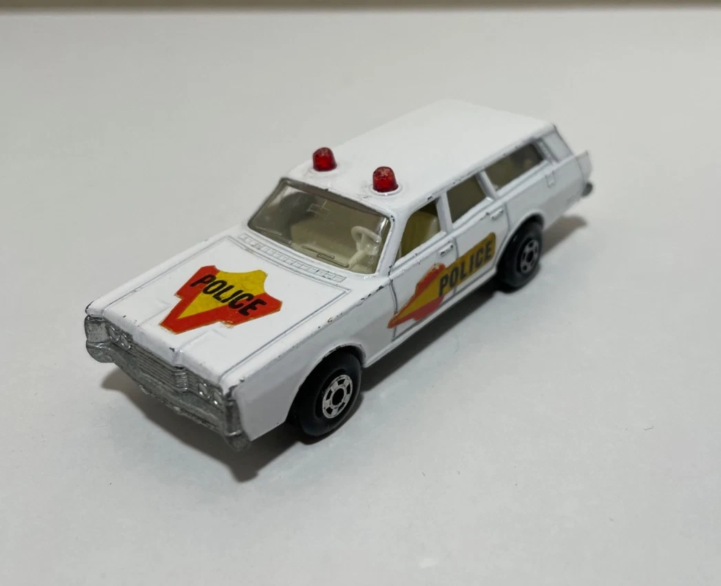 Matchbox Lesney King Size K-23 – Voiture Police Mercury – Vintage – Échelle 1/43