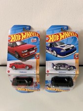 Hot Wheels Audi 90 Quattro & Red 87 Audi Quattro HW Turbo Non Treasure Hunt