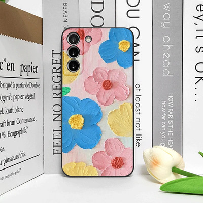 Art Oil Painting Flower Phone Case for Oneplus 13 12 13R 11 10 8T 9 Pro Nord CE2