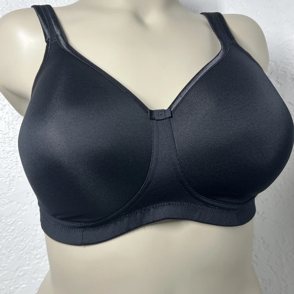 ANITA Tonya Post Mastectomy Bra Size 40D Black Wireless Padded Molded Bra - Image 4 of 4