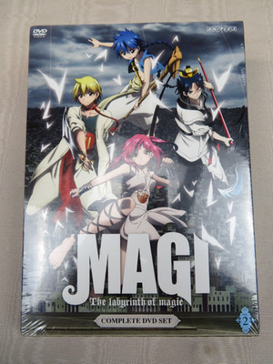 Magi The Labyrinth of Magic. Complete Vol 2 DVD. ANIPLEX Episode 13-25 Brand New