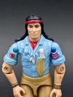 Vintage 1984 GI JOE Spirit UNBROKEN Freedom 100% COMPLETE File Card Nice Blue