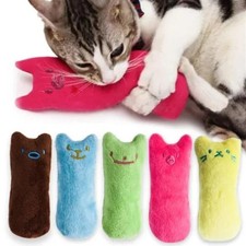 1 Pcs Catnip Plush Cat Toy Bite Chew Interactive Funny Kitten Teeth Grinding Toy