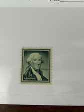 US 1¢ stamp SC #1031 George Washington MNH 1954 Free Shipping 