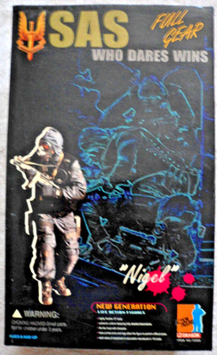 New Generation Dragon Action Figures, 1999 SAS FULL GEAR Nigel, New