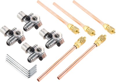 Perforated Valve Kit, 4-piece Refrigerator Faucet Valve, 5-piece Access Valve