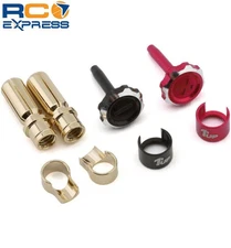 1UP Racing Lockdown Adjustable Bullet Plug Grips W/5mm Bullets 1UP190454