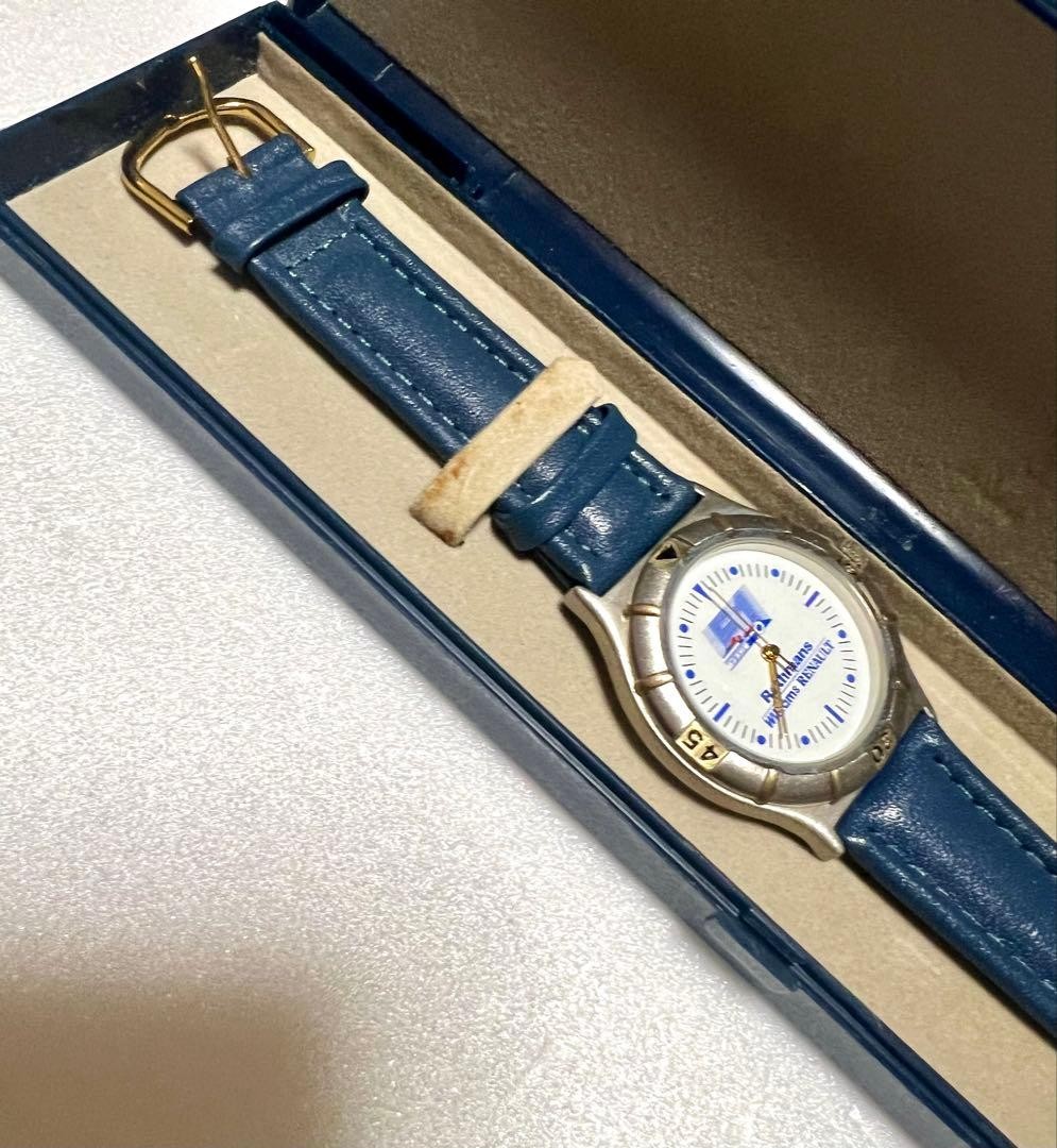 Rothmans Williams Renault F1 Watch Leather Strap Rare… - Gem