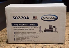 PepeTools Jump Ring Maker JRM2 Includes Saw Blade, PepeLube and Twenty Mandrels