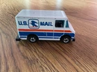 Vintage 1976 Hot Wheels Letter Getter U.S. Mail Truck Hong Kong Blackwalls