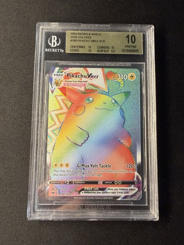 Pikachu VMAX (Secret) 188/185 Swsh04: Vivid Voltage Holo