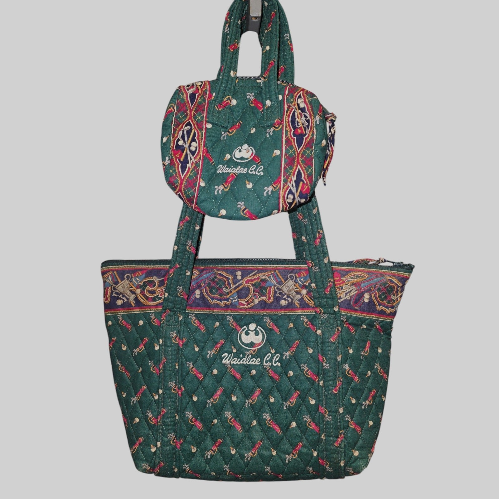 Vera Bradley Waialae Country Club 2-Piece Tote Set in Floral Print