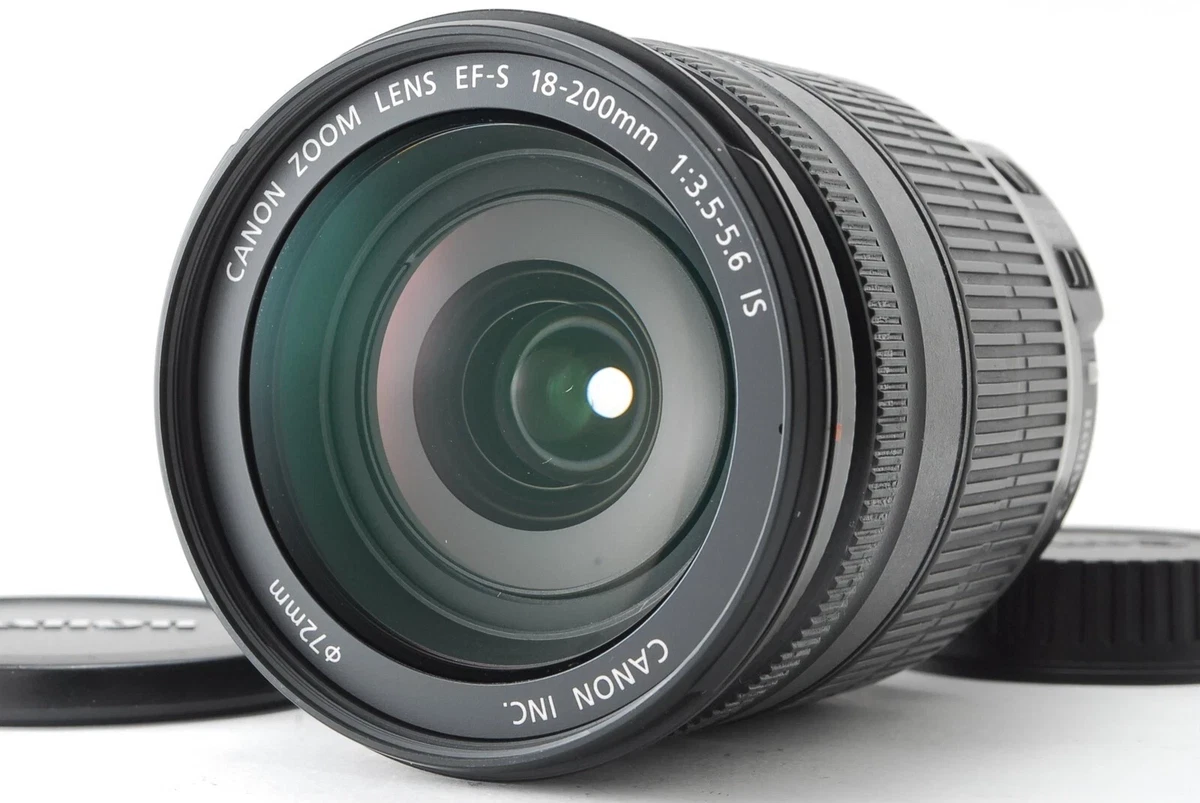 Canon EF-S 18-200mm Focal Camera Lenses for sale | eBay
