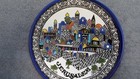Vintage Decorative Wall Plate 10.5" "JERUSALEM" ceramic — photo 4