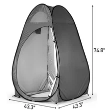 Camping Portable Outdoor Pop-up Toilet Dressing Fitting Room Privacy Shelter