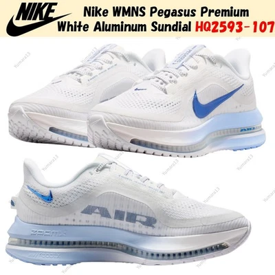Cadran solaire Nike WMNS Pegasus Premium en aluminium blanc HQ2593-107 pour f... - Photo 1/4