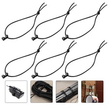 15 Pcs Heavy Duty Bungee Cords String with Clips Rope Strap Hiking Backpack