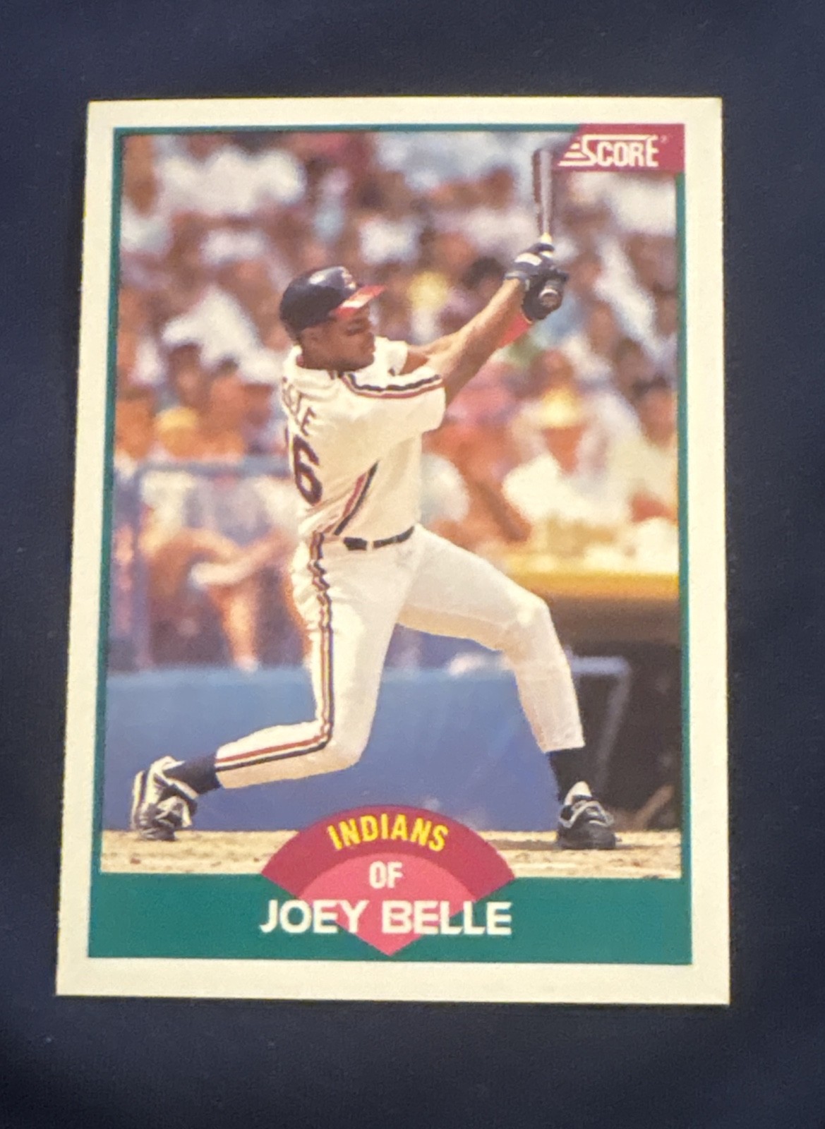 1989 Score Rookie & Traded - Albert Belle #106T Called Joey on Card (RC) Indians