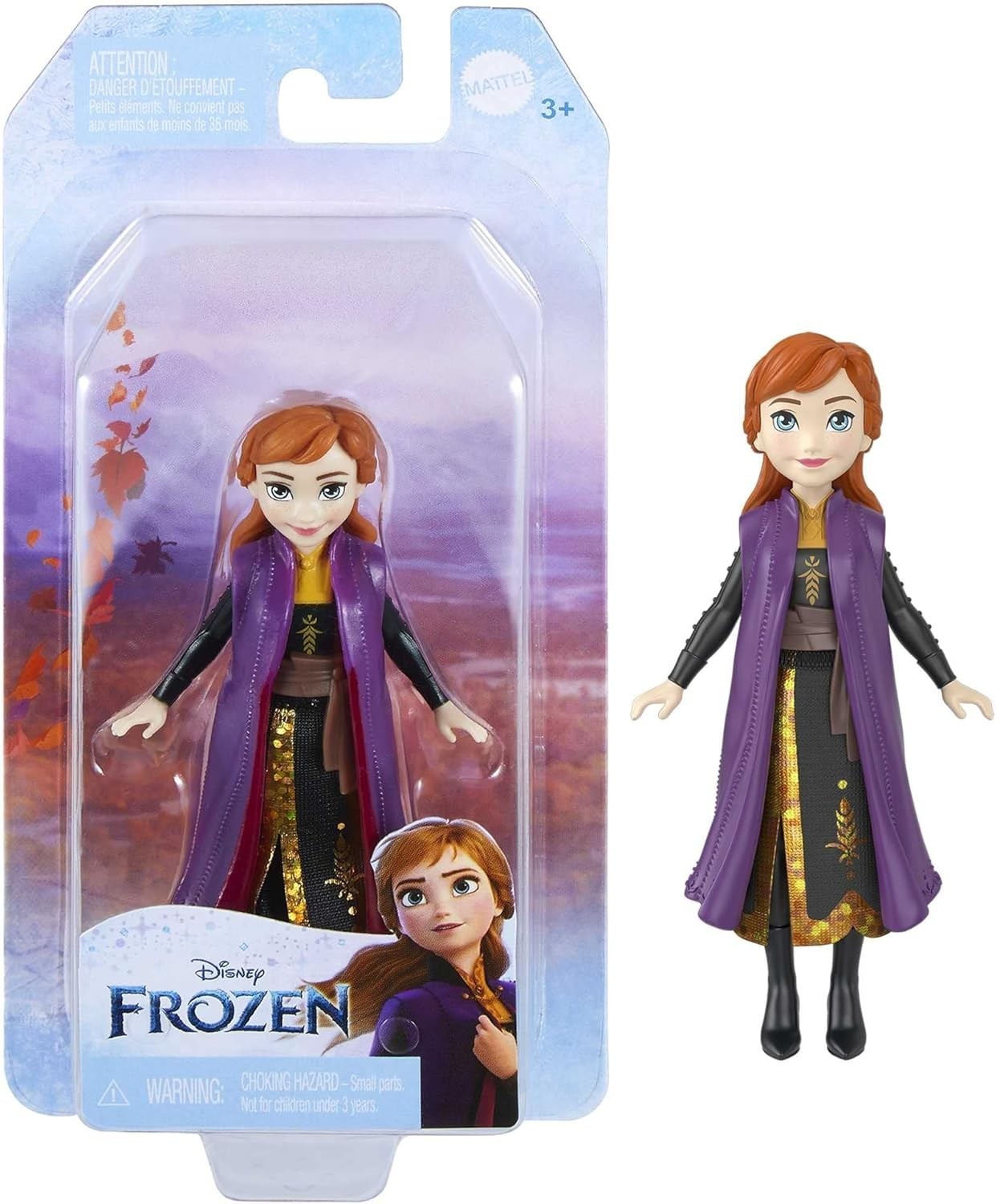 DISNEY PRINCESS FROZEN ANNA DOLL 2023  HLW99 FREE SHIPPING!