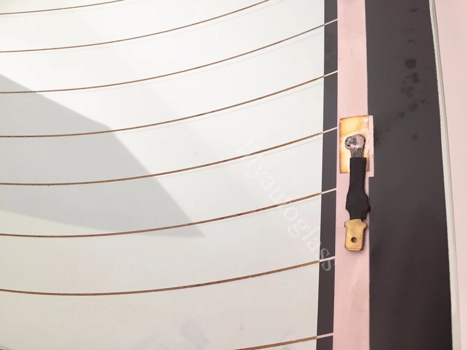 Fits 98-02 Toyota Corolla Chevrolet Prizm Sedan Rear Window Back Glass Heated Foto 3 de 4