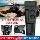 Silicone Front Center Console Storage Box For Tesla Model X Model S 2012-2017 SU