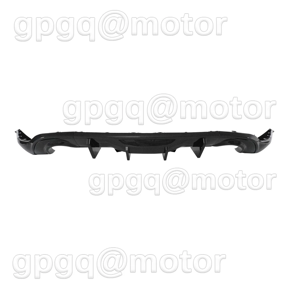 Difusor de parachoques trasero aleta de tiburón de fibra de carbono V2 para Dodge Durango R/T SRT 2011-25 Foto 4 de 4