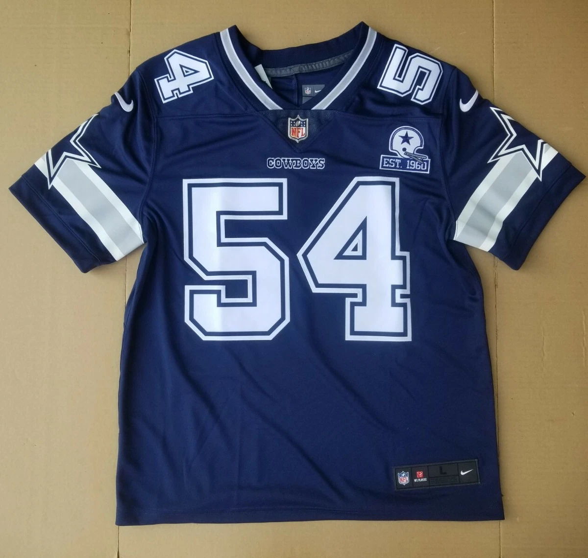 Nike Dallas Cowboys No54 Jaylon Smith Camo Youth Stitched NFL Limited Rush Realtree Jersey
